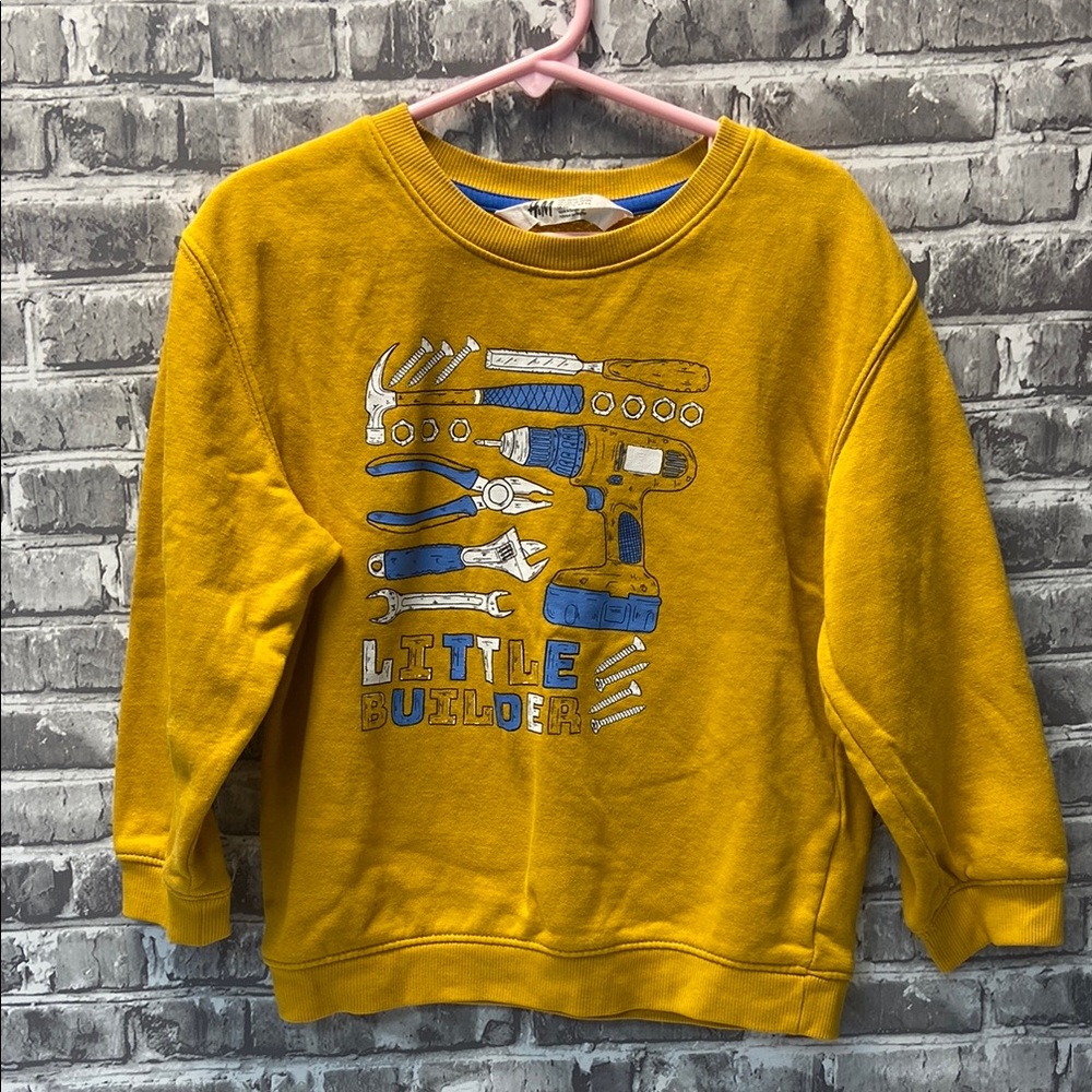 Little Builder sweatshirt